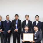 三井住友海上より、「HGA」認定証を授与（2021年12月20日）