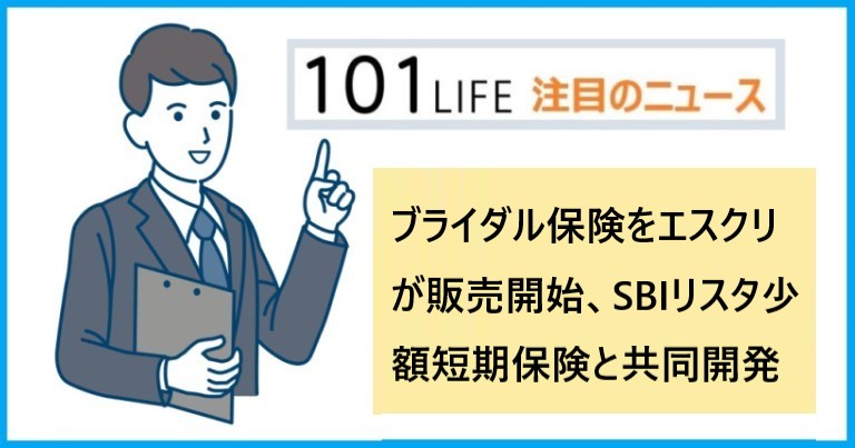 ブライダル保険「結婚式総合補償保険」をエスクリが販売開始、SBIリスタ少額短期保険と共同開発