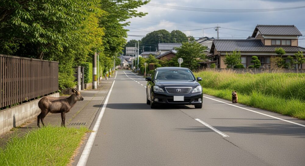動物との衝突事故は警察通報が必須！保険適用外リスクと対処を徹底解説