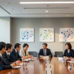 「薬剤以外も対象になり得る」保険局長が一部保険外療養について述べている会議の様子を描写した画像です。