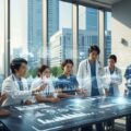 HCA決算速報：2026年第2四半期EPS11％増も補助金失効で逆風。医療現場の様子を描写した画像。