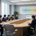 財政審が2026年6月26日に介護の2割負担対象拡大を提案する場面を描いた画像。高齢者の負担に関する議論の雰囲気を伝える。