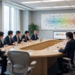 財政審が2026年6月26日に介護の2割負担対象拡大を提案する場面を描いた画像。高齢者の負担に関する議論の雰囲気を伝える。